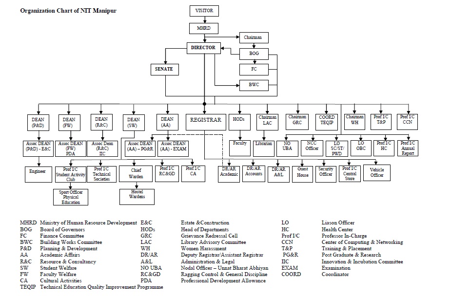 Organisation chart